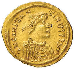 Costante II (641-668) Semisse - ... 