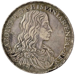 NAPOLI - Carlo II, secondo periodo ... 