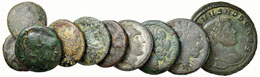 Greche - - Lotto di 10 monete