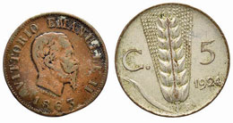 Savoia - - 50 cent. 1863 M St. e 5 ... 