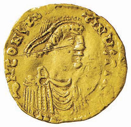 Costante II (641-668) - Tremisse - ... 