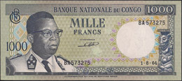 CONGO - Repubblica - 1.000 Franchi ... 