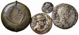 Greche -  -    -  Lotto di 4 monete