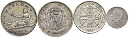 Estere - SPAGNA - 5 pesetas 1870 ... 