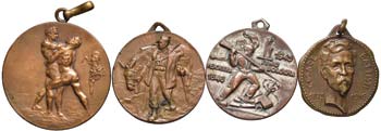 Medaglie - - Medaglie in bronzo, 2 ... 
