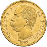Umberto I (1878-1900) 50 Lire 1891 - Pag. ... 