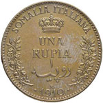 Somalia Rupia 1910 - Pag. 958; ... 