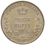 Somalia Mezza Rupia 1910 - Pag. ... 