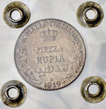 Somalia Mezza Rupia 1919 - Pag. ... 