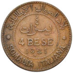 Somalia 4 Bese 1921 - Pag. 976; ... 