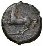 SICILIA - Kainon AE 20 (AE g. 8,72) ... 