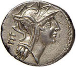 JUNIA - D. Junius Silanus L. f. (91 a.C.) ... 