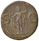 Agrippa († 12 a C.) Asse - C. 3; ... 