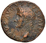 Tiberio (14-37) Dupondio - C. 228; ... 