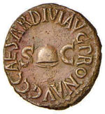 Caligola (37-41) Quadrante - C. 7 (AE g. ... 