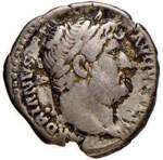 Adriano (117-138) Denario - C. 458; RIC 355 ... 