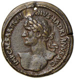 Adriano (117-138) Medaglione - C.R.M.1674 ... 