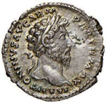 Marco Aurelio (161-180) Denario - C. 880; ... 