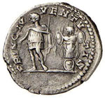 Geta (209-212) Denario - C. 157; ... 