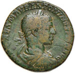Elagabalo (218-222) Sesterzio - C. 103 (12 ... 