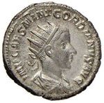 Gordiano III (238-244) Antoniniano - C. 17; ... 
