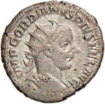 Gordiano III (238-244) Antoniniano - C. 41; ... 