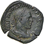 Filippo I (244-249) Sesterzio - C. 26; RIC ... 