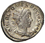 Erennio Etrusco (251) Antoniniano - C. 11; ... 