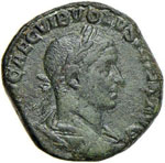 Volusiano (251-253) Sesterzio - C. 46 (AE g. ... 