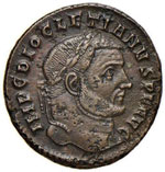Diocleziano (284-305) Follis (Ticinum) - ... 
