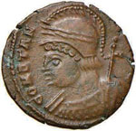 Costantino I (306-337) AE 4 (Treviri) (AE g. ... 