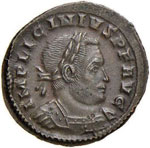 Licinio I (308-324) Follis (Treviri) - RIC ... 