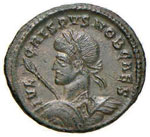 Crispo (317-326) AE 3 (Siscia) - RIC 130 (AE ... 