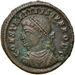 Costantino II (337-340) Follis ridotto ... 