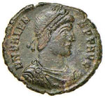 Valente (364-378) AE 3 (Siscia) - C. 47 (AE ... 