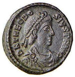 Teodosio I (379-395) AE 4 (Siscia) - C. 70 ... 