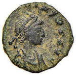 Flavio Vittore (387-388) AE 4 (AE g. 1) R ... 