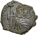 Costantino V e Leone IV (751-775) Follis - ... 
