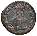 Leone VI e Alessandro (886-908) Follis - ... 