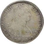 BOLIVIA - Carlo IV (1788-1808) 8 Reali 1795 ... 