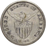 FILIPPINE - Repubblica Peso 1908 S - Kr. 172 ... 