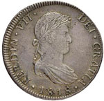 MESSICO - Ferdinando VII (1808-1821) 8 Reali ... 