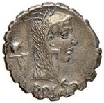 ROSCIA - L. Roscius Fabatus (64 a.C.) ... 