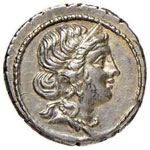Giulio Cesare († 44 a.C.) Denario - B. 10; ... 