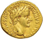Tiberio (14-37) Aureo - C. 15 (AU g. 7,77) RR