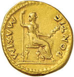 Tiberio (14-37) Aureo - C. 15 (AU ... 