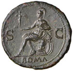 Nerone (54-68) Sesterzio - C. 261; ... 