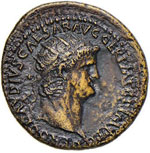Nerone (54-68) Asse - C. 321 (AE g. 12,71)