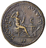 Nerone (54-68) Asse - C. 321 (AE ... 