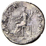 Vitellio (69) Denario - C. 18; RIC ... 
